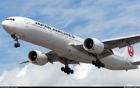 JA738J Japan Airlines Boeing 777 346ER Photo By Piotr Persona ID