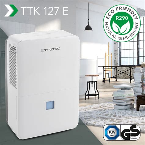 Komfort Luftentfeuchter TTK 127 E Leistungsstarke Technik Mit