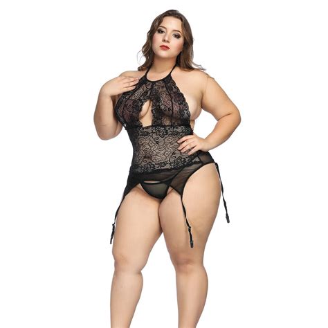 Sexy Lingerie Sleepwear Lace Womens Dress Underwear Babydoll Nightwear Plus Size Ebay