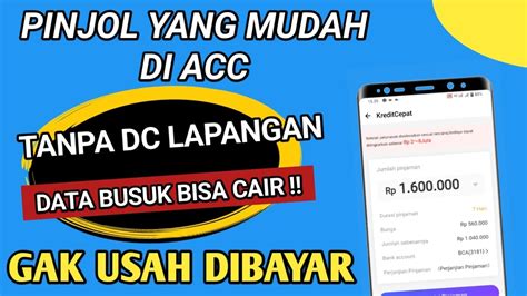 Pinjol Yang Mudah Di Acc Pinjaman Online Langsung Cair GAK USAH