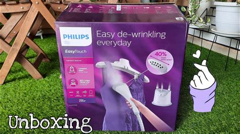 Philips Gc487 Stand Steamer Easy Touch Garment Steamer Demo Youtube