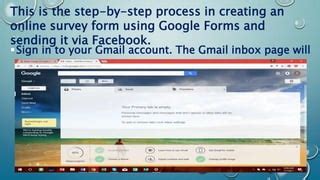 Creating An Online Survey Form | PPT