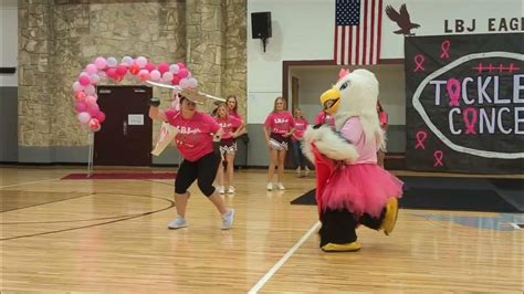 Mascot Skit Pink Out Pep Rally Youtube