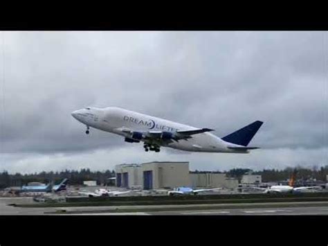 Boeing dreamlifter takeoff - Successful trader story - YouTube