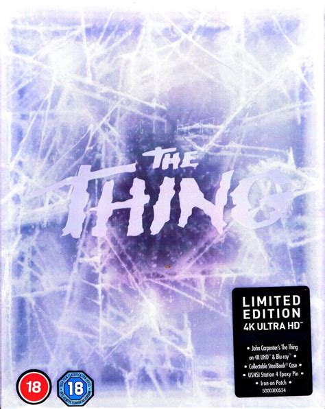 The Thing K Full Slip Steelbook Blu Ray Uk Titans Of Cult