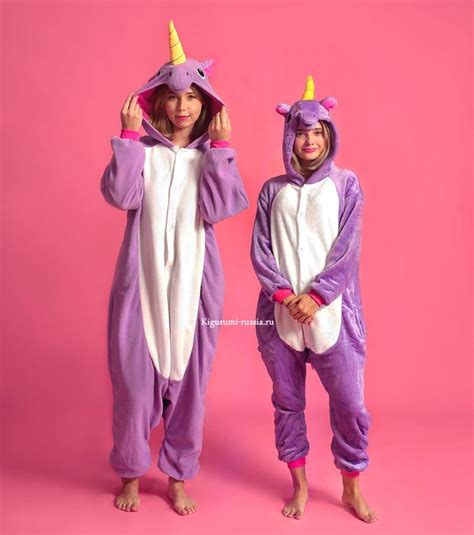 Кигуруми Единорог Радужный фиолетовый "ORIGINAL design". Купить за 2 ...
