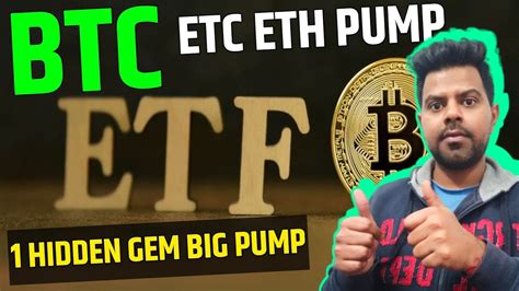 Bitcoin Etf News Today Etc Coin Huge Pump Ethw Ethereum Classic