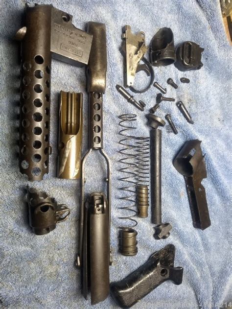 British Sterling MK IV SMG Parts Kit 9mm Gun Parts Kits At GunBroker