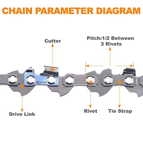 Sungator Pack Inch Chainsaw Chain Sg S Lp Pitch