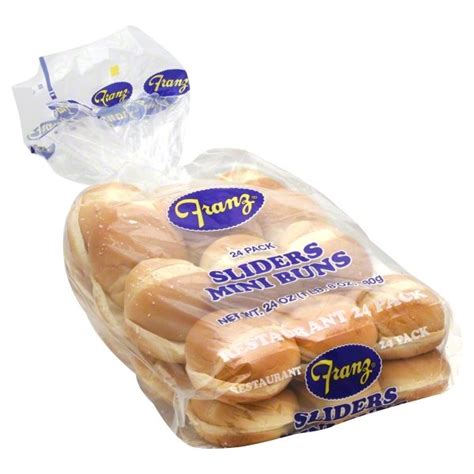 Franz White Sliders Mini Buns