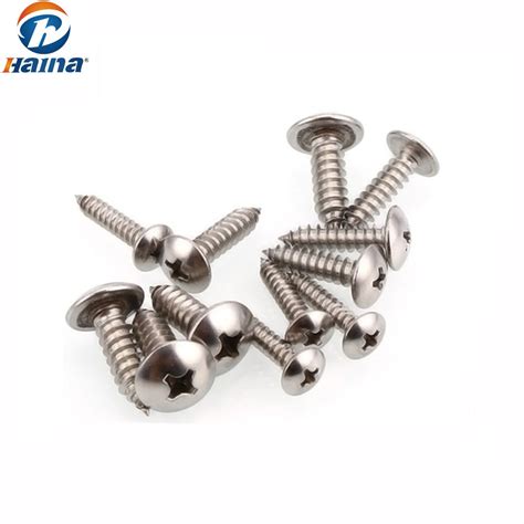 Ansi Jis Truss Head Self Tapping Machine Screw In Stainless Steel