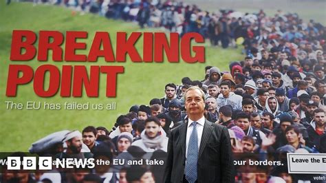 Nigel Farage Breaking Point Poster Transformed Politics