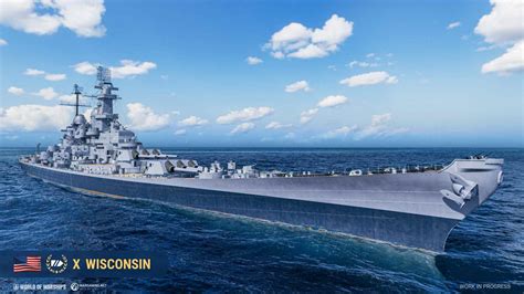 World Of Warships Closed Test Uss Batteship Wisconsin Mmowg Net