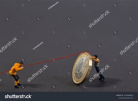 teamwork figurines coins images stock   objects