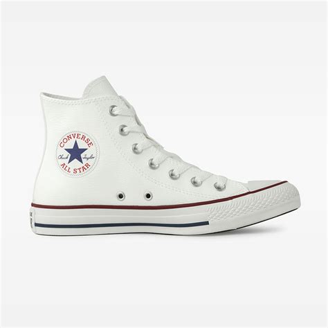 T Nis Infantil Feminino Converse All Star Cano Alto Sint Tico Branco