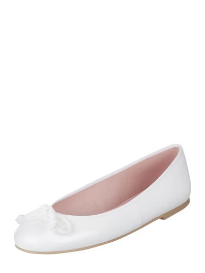 Pretty Ballerinas Ballerinas Aus Veloursleder Weiss Online Kaufen