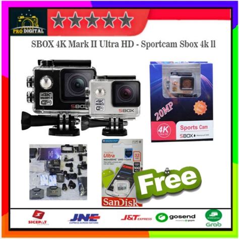 Jual SBOX 4K Mark II Ultra HD Sportcam Sbox 4k Ll Action Camera 4K