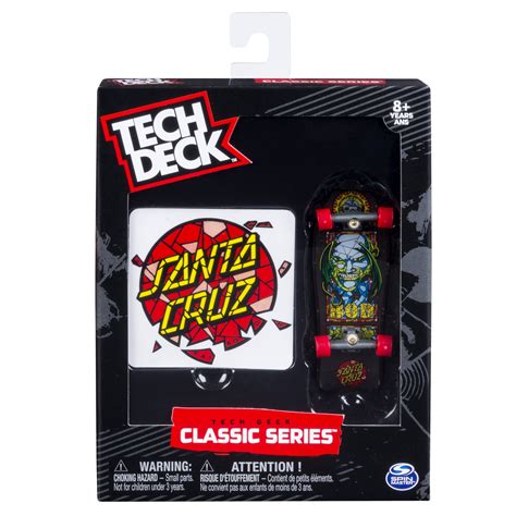 Tech Deck Classic Series Santa Cruz Black