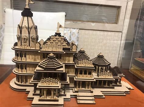 Kalakart | 3D Ram Mandir | Wooden Temple | Ram Mandir Model