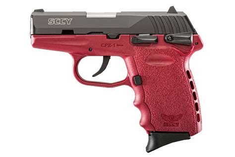 Buy Sccy Cpx 1 9mm Pistol With Crimson Frame And Black Slide Online — Sccy Arms