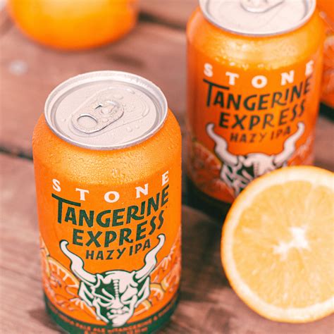 Stone Brewing Changes Nothing About Stone Tangerine Express Hazy IPA ...