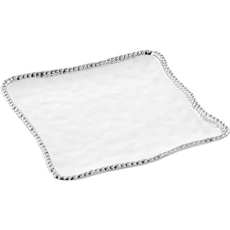 Amazon Pampa Bay Verona Titanium Plated Porcelain 11 Inch Square