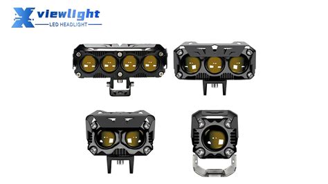 Wholesale W W Motorcycle Lighting System Dual Color W Led