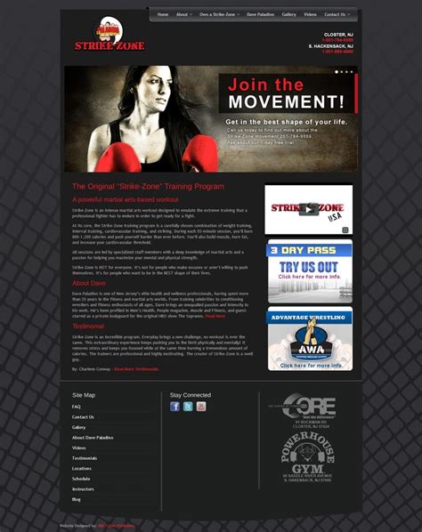 strikezonecombat.com Strike-Zone training program. | Training programs ...