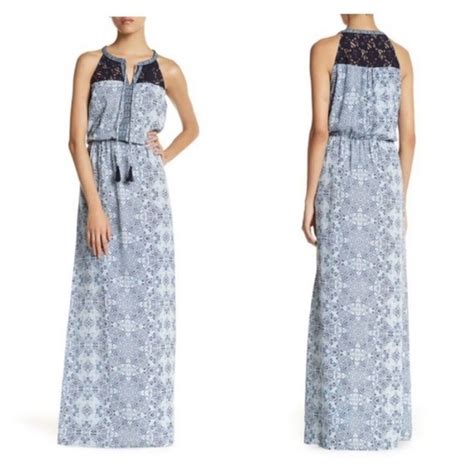 Daniel Rainn Dresses Dr By Daniel Rainn Lace Yolk Sleeveless Maxi