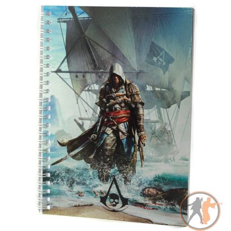 Блокнот Assassins Creed Black Flag купить по цене 85 грн.
