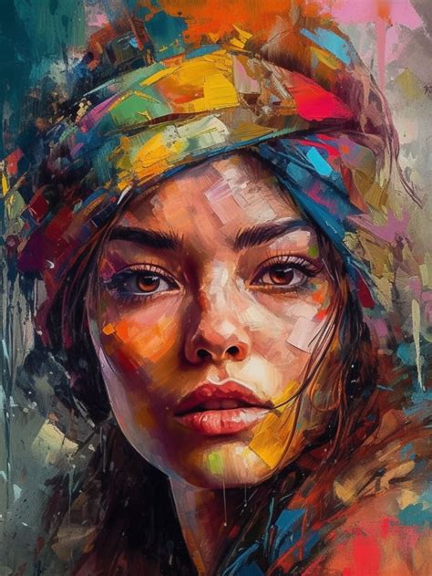 Amazing Art Painting Abstract Art Painting Beautiful Paintings Face