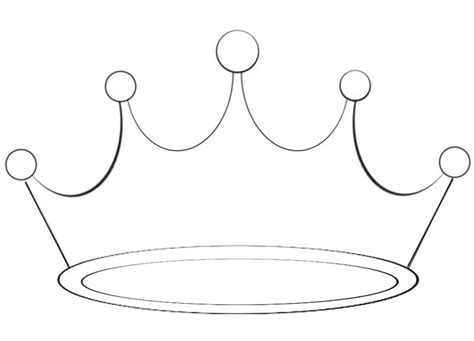 Printable Crown Coloring Pages