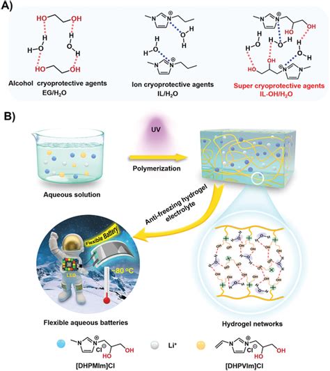 Design And Synthesis Of The Antifreezing Piloh Gels A Molecular