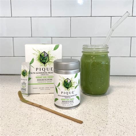 Pique Tea Review Matcha Green Tea Crystals Vitamin C More The