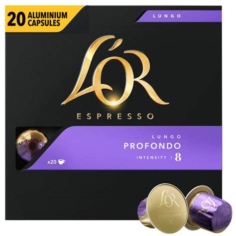 Кофе в алюминиевых капсулах L Or Espresso Lungo Profondo для системы