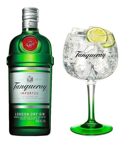 Gin Tanqueray Kit Gin Tanqueray Londo Dry Ta A De Vidro Dry Ml