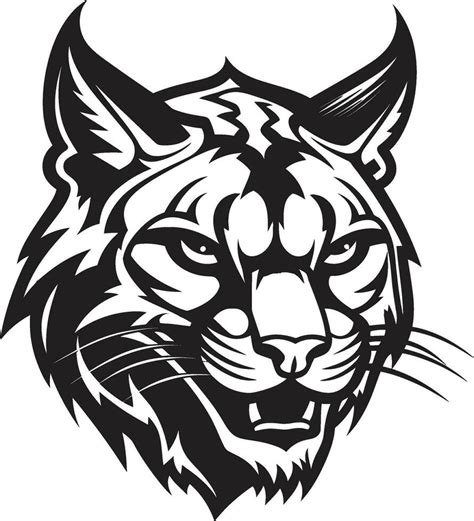 Bobcat Vector Design A Wild Predator Animal in a Vector Design Format Vector Bobcat A Wild ...