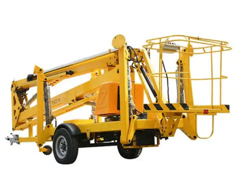 Articulated towable boom lift - Suzhou East Machinery Co., Ltd.