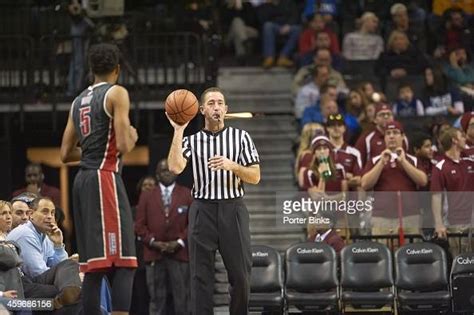 Ncaa Referee Andrew Maira During Consolation Game Between Temple And