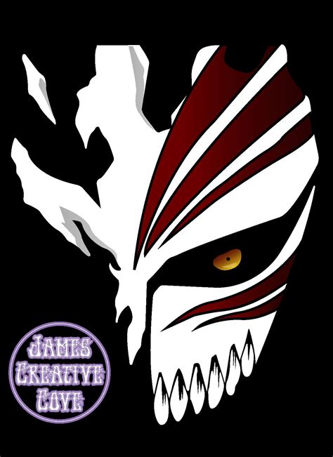 Bleach Hollow Mask Etsy