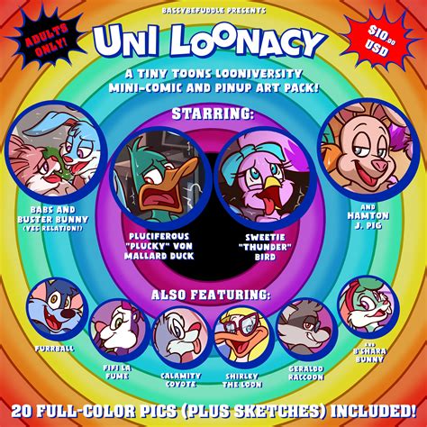 Now Available Uni Loonacy A Tiny Toons Looniversity Art Pack By