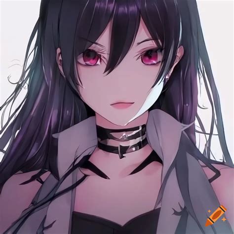 Anime Girl With Black Hair On Craiyon