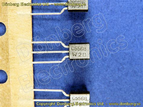 Semiconductor: BC556 (BC 556) - TRANSISTOR SILICON PNP / 60V / 0.2A / 0 ...