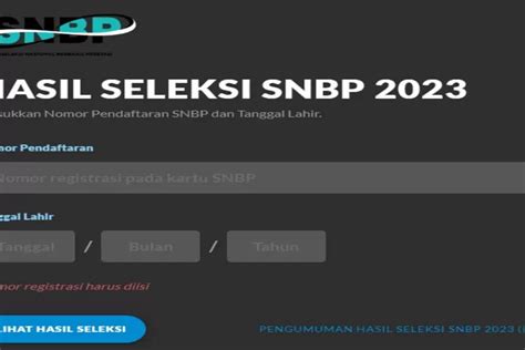 Hasil Seleksi Snbp 2024 Bisa Cek Di Link Ini Untuk Cek Lolos Dan