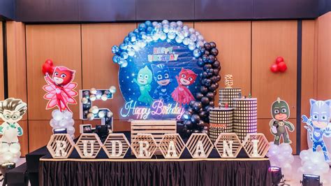 Pj Mask Theme Party Birthday Party Theme In Mumbai Happy Birthday