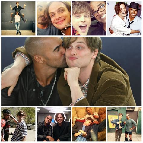 Matthew Gray Gubler Shemar Moore Engagement