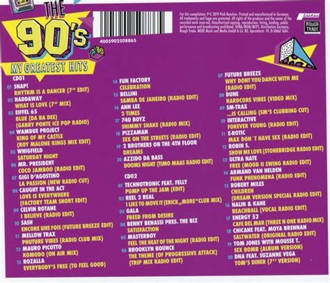 The 90s My Greatest Hits 2 Cds Jpc