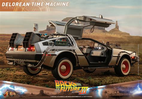 Back To The Future Iii Delorean Time Machine Vehicle By Hot Toys The Toyark News