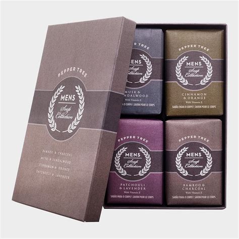 Pepper Tree Mens' Classic Soap Gift Set - Wecke & Voigts For You