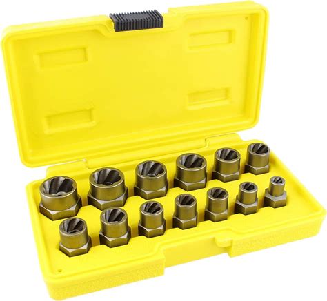 Piece Inch Nut And Bolt Extractor Set Impact Sockets For